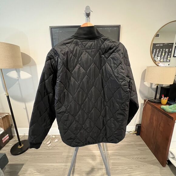 Stussy - Quilted Military Jacket (#115272-0001) - Black - Picture 2 of 8